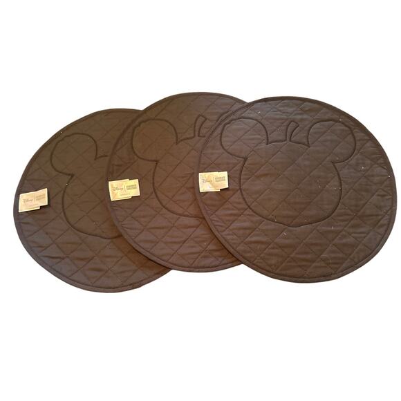 GUC Set of 3 Disney Mickey Mouse Happy Halloween Placemats 14" round - Picture 2 of 6